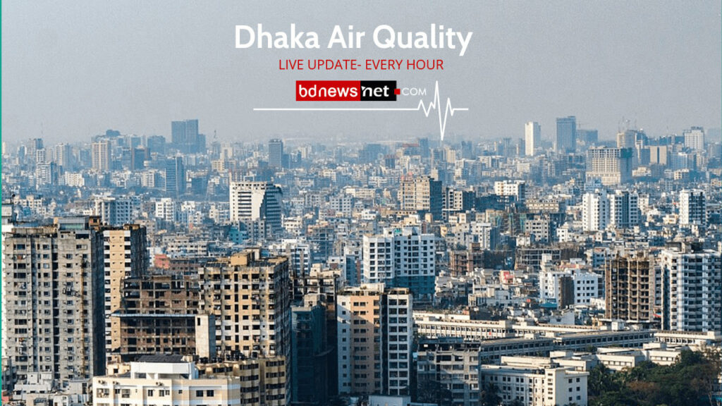 Dhaka Air Quality: Live -Update Every One Hour